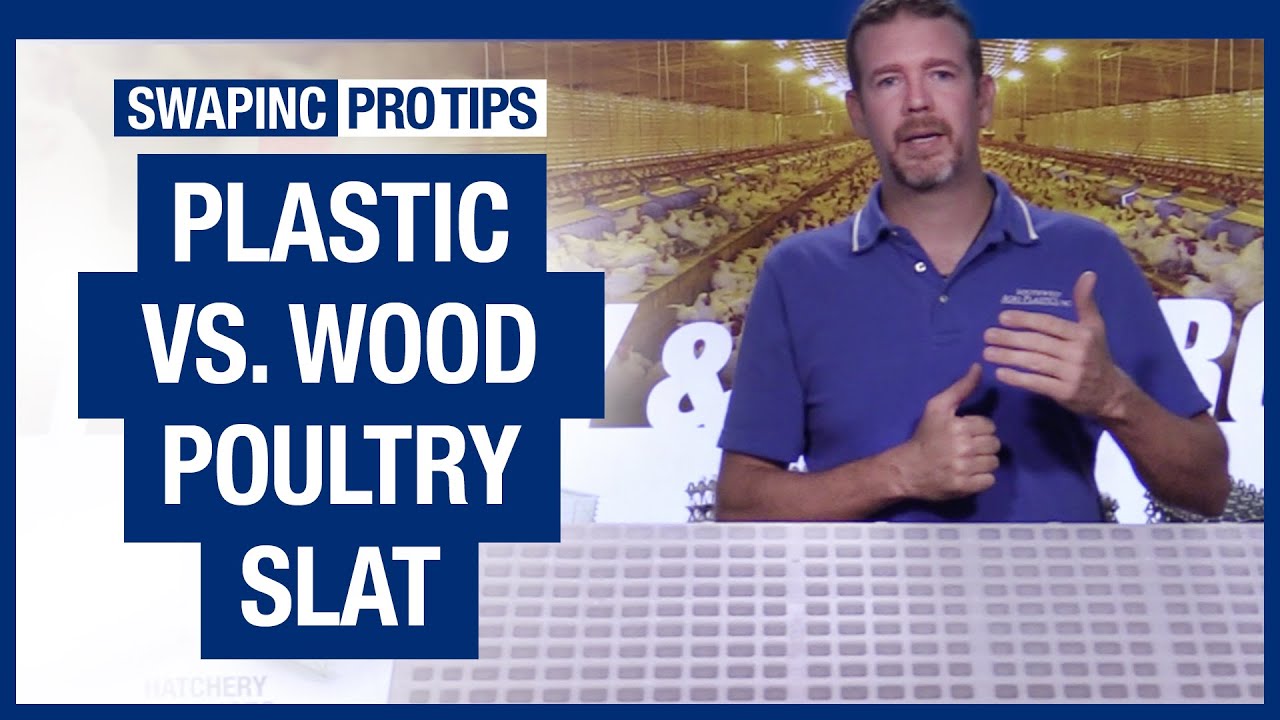 Pro Tips: Plastic vs. Wood Poultry Slat